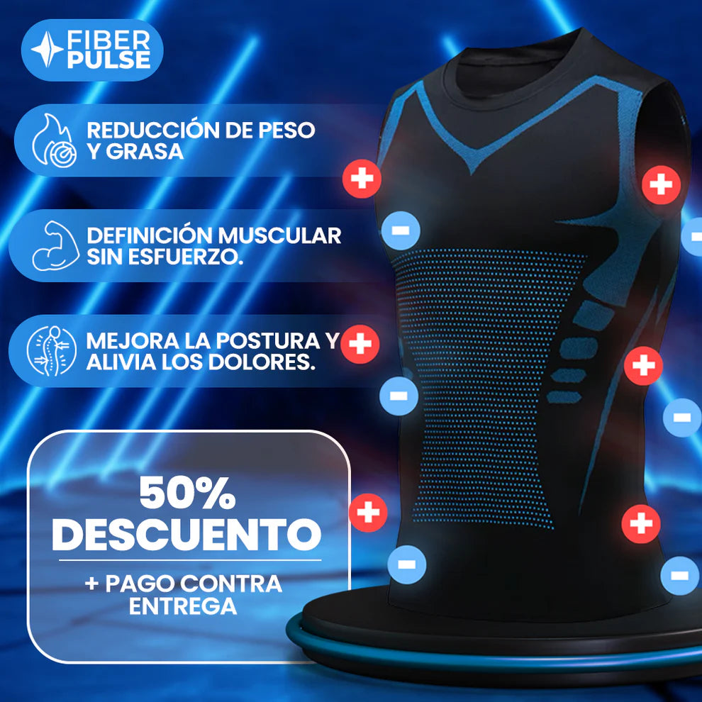 Chaleco Quemagrasas iónico - FiberPulse™ 🔥